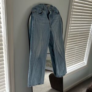 Levi’s ribcage straight leg jeans